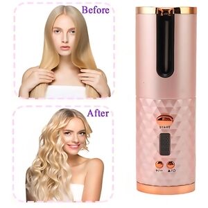 Automatic Hair Curler - Pink